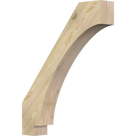 Ekena Millwork 6"W x 32"D x 40"H Imperial Rough Sawn Knee Brace, Douglas Fir BRC06X32X40IMP00RDF